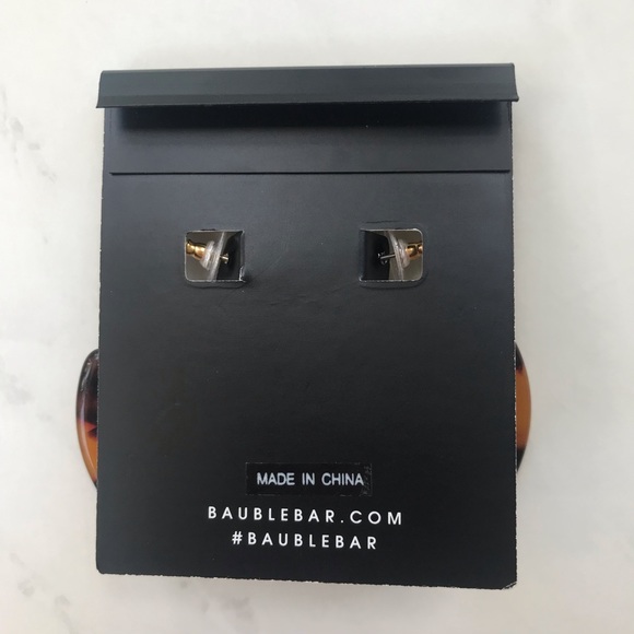 Baublebar Leia Resin Hoop Earrings - Picture 3 of 4